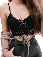 Women's Black Lace Push-Up Bra - See-Through Crochet Bandage Design